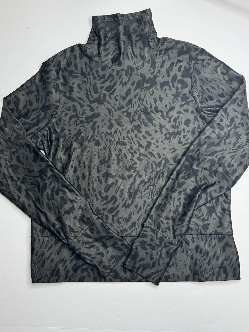 CALIA Carrie Underwood Women’s XXL Animal Print Mock Neck Pullover Thumbholes
